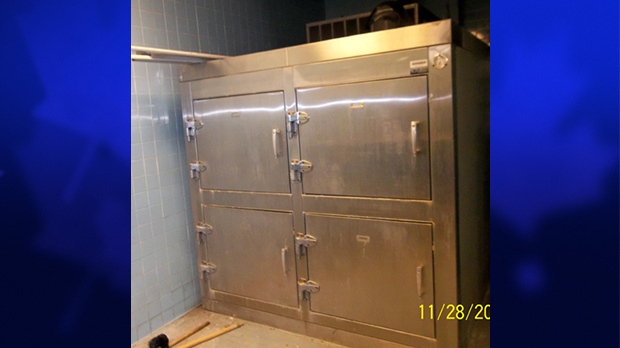 New York hospital selling morgue fridge on eBay