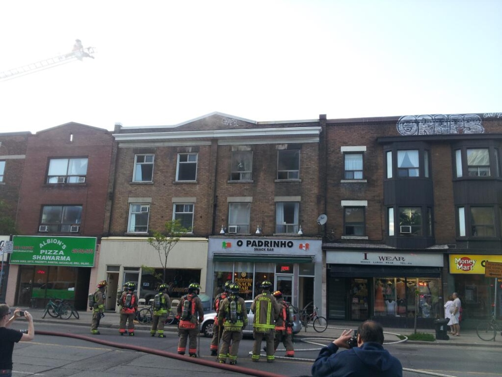 Bloor Street fire 