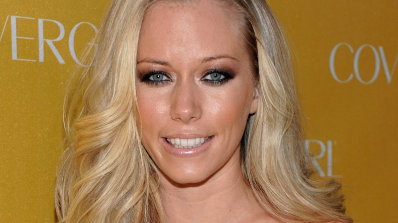Kendra Wilkinson arrives at the CoverGirl Cosmetics' 50th Anniversary Party in Los Angeles on Wednesday, Jan. 5, 2011. (AP / Dan Steinberg)