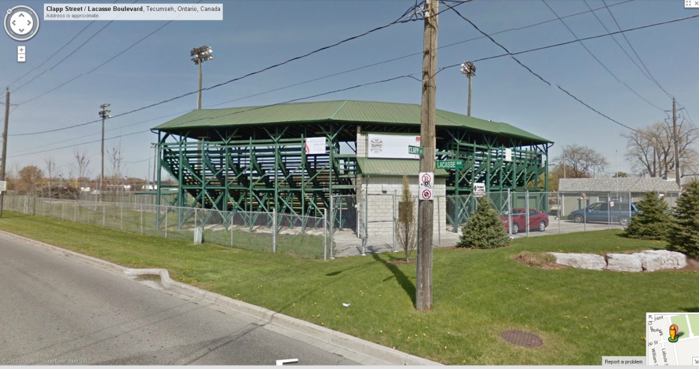 Lacasse Park baseball diamond