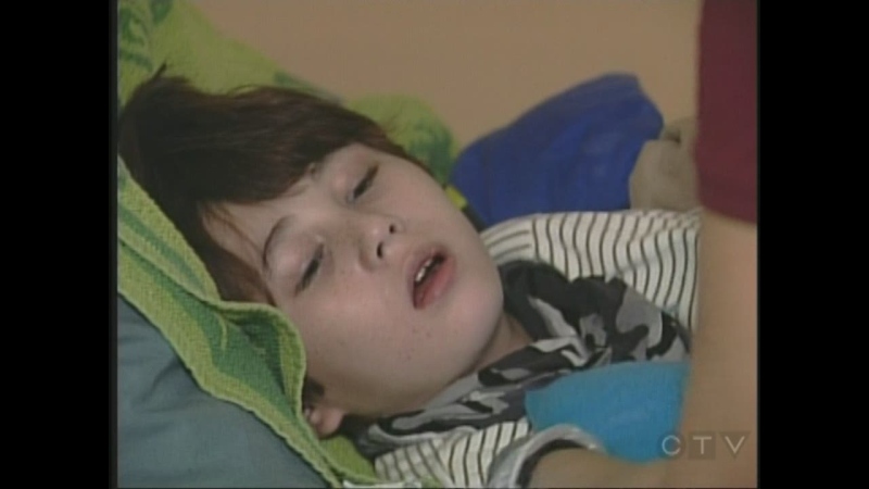 Rey is living with Batten Disease, a genetic disorder that has left him blind and unable to eat or move without help.