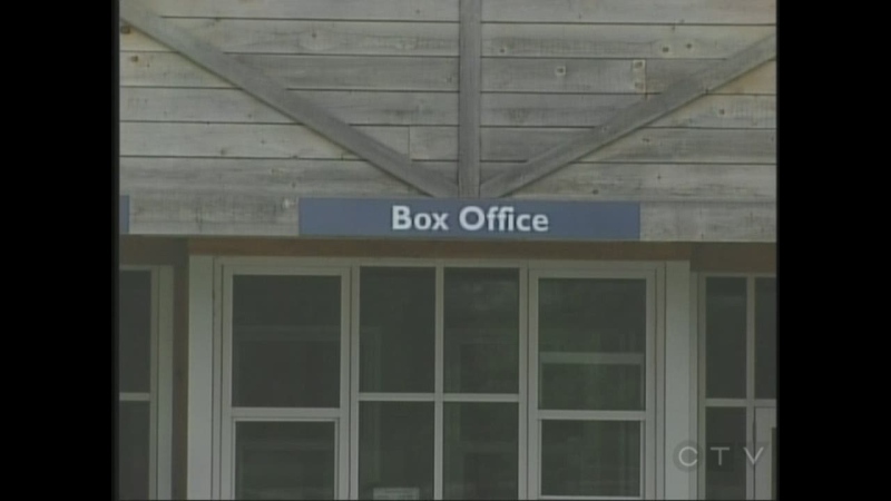 The Huron Country Playhouse box office is pictured in Grand Bend, Ont. on Thursday, June 6, 2013.