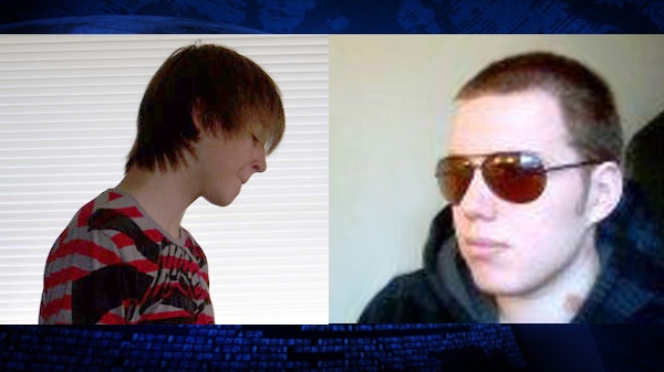 Kruse Wellwood, left, and Cameron Moffat are seen in these undated Facebook photos. They have both been sentenced to life in prison for the murder of Kimberly Proctor.