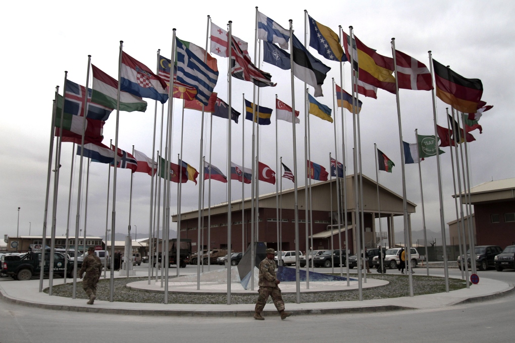 NATO base at Kabul International Airport