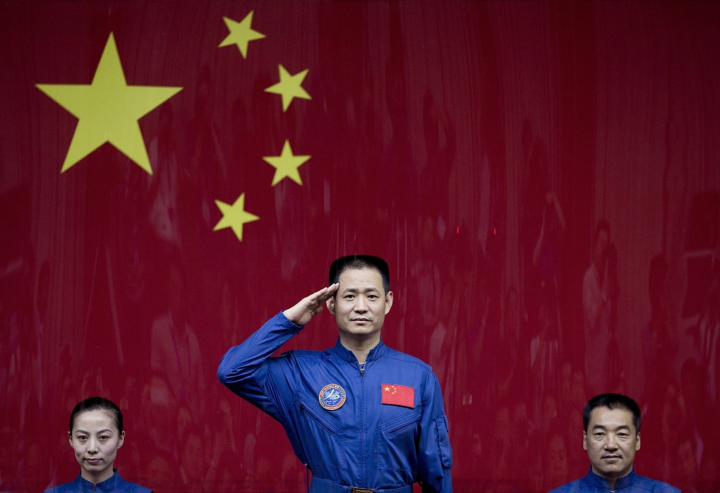 China in space astronauts
