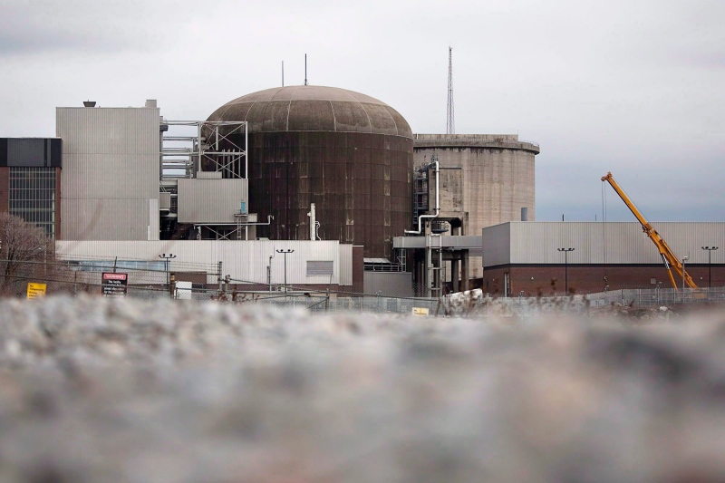 The Pickering Nuclear Generating Station in Pickering, Ont. is pictured on March 16, 2011. (The Canadian Press/Darren Calabrese)