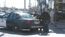 Citizens help make an arrest outside an Arnprior pharmacy, Thursday, April 7, 2011. Viewer photo submitted by: Douglas Smith
