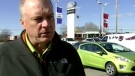 Tom Donnelly says rising gas prices are changing the way people shop for cars, Thursday, April 7, 2011.