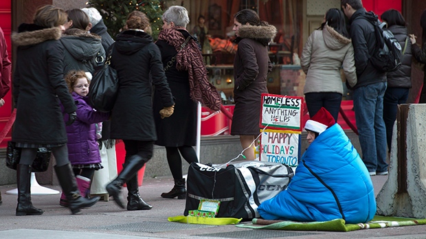 Former attorney general wants to scrap Ontario panhandling law