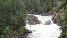 Findlay Creek Falls, B.C.