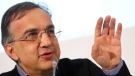 Fiat and Chrysler CEO Sergio Marchionne talks to journalists at the end of the shareholders meeting of Fiat Group at the Lingotto Fiat headquarters in Turin, Italy, Wednesday, March 30, 2011. (AP Photo/Jonathan Moscrop, Lapresse)