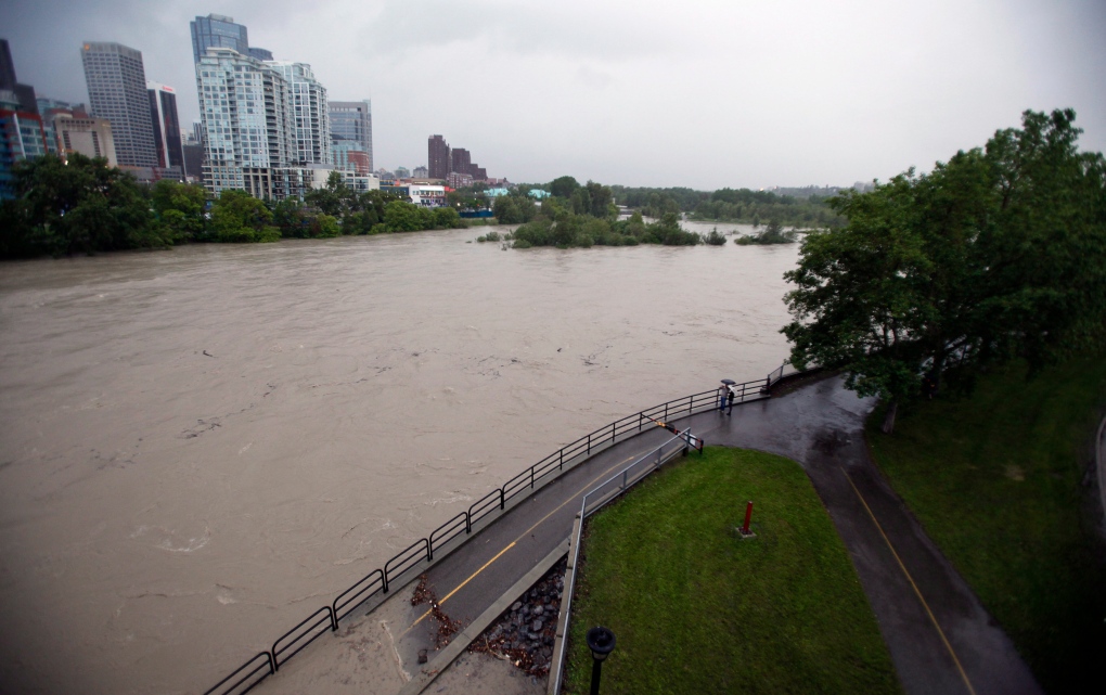 Calgary flooded