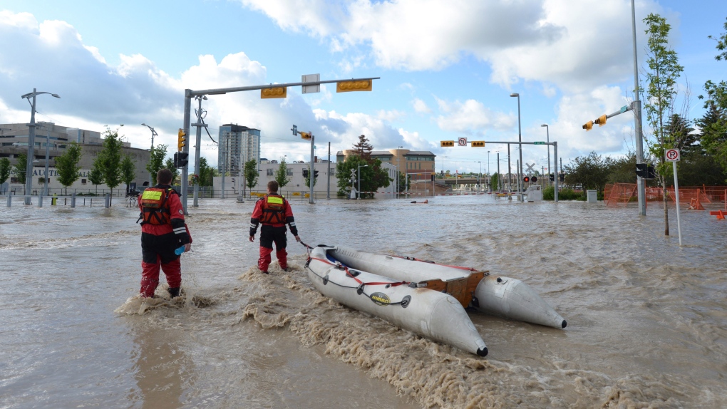 Flooding Calgary
