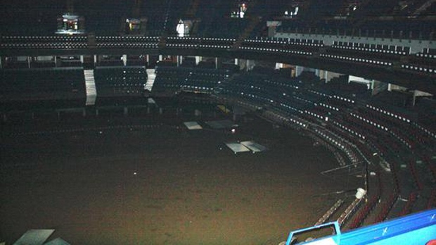 Saddledome flooding