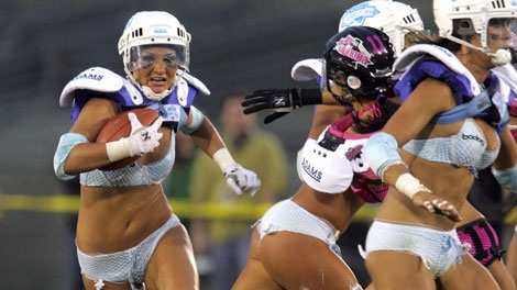 Toronto quarterback says lingerie league is 'empowering' - The Abbotsford  News 