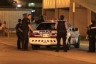 Toronto police investigate a stabbing at a Bleecker Street apartment building early Tuesday, June 25, 2013. (Tom Stefanac/CP24)