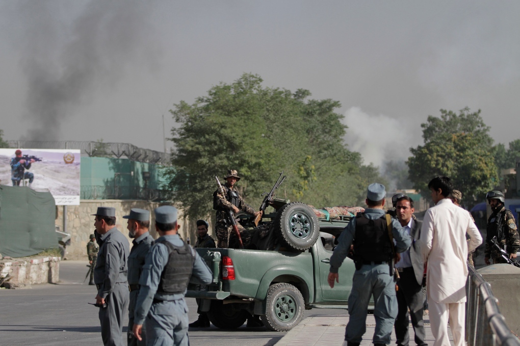 Afghan presidential palace attacked