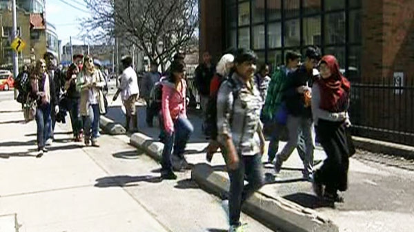 Jarvis Collegiate was temporarily evacuated after a pepper spray attack on April 14, 2011.
