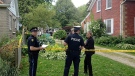 OPP investigate the deaths of two people in Beeton, Ont. on June 26, 2013. (Roger Klein / CTV Barrie)
