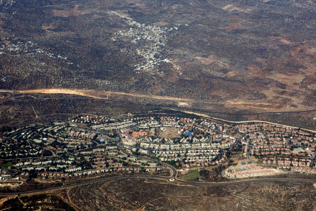 Ariel settlement in the West Bank