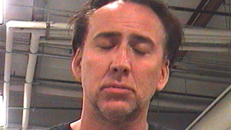This booking photo released by Orleans Parish Sheriff's Office shows actor Nicolas Cage Saturday, April 16, 2011 in New Orleans.