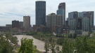 The downtown core was re-opened to workers on July 2, 2013, 12 days after the city experienced the worst flooding it has ever seen. 