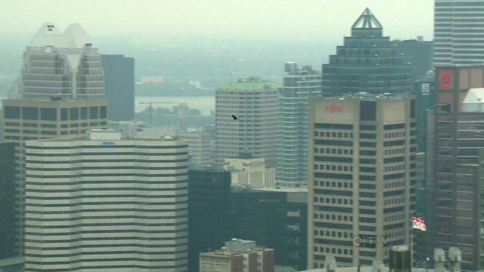 CTV Montreal: Smog warning over Quebec