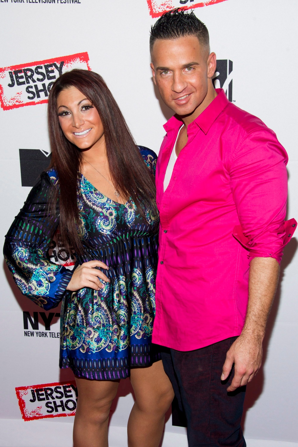Deena Cortese and Mike "The Situation" Sorrentino 