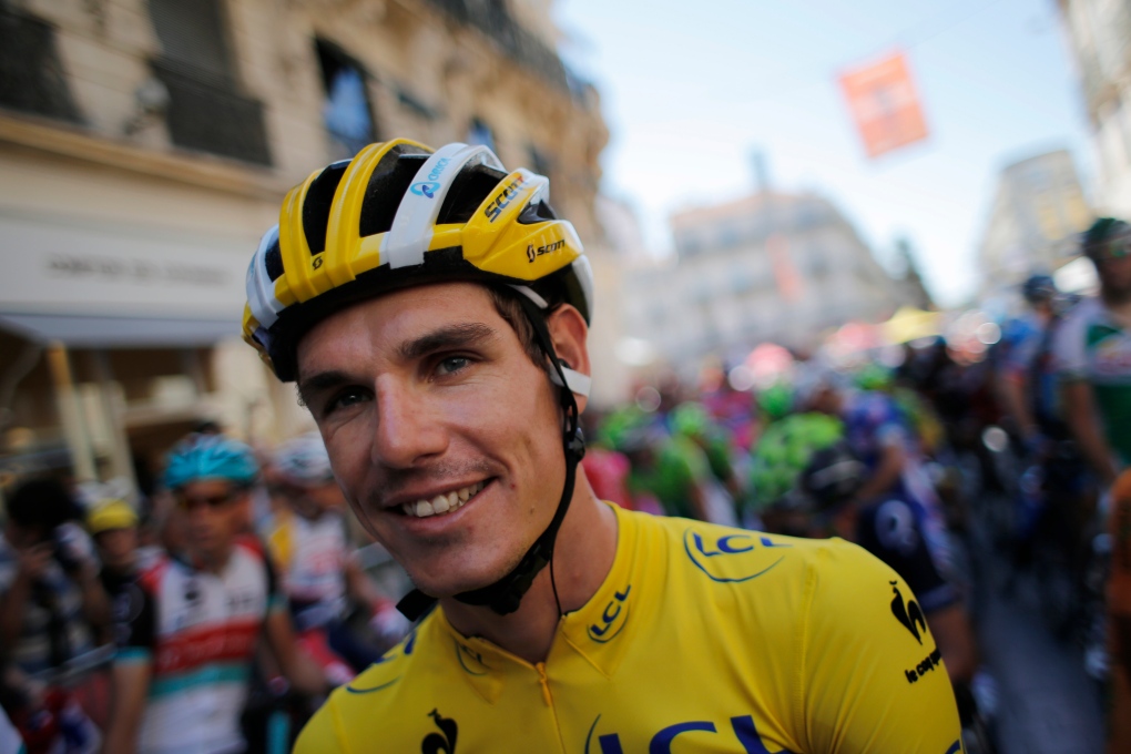daryl impey yellow jersey