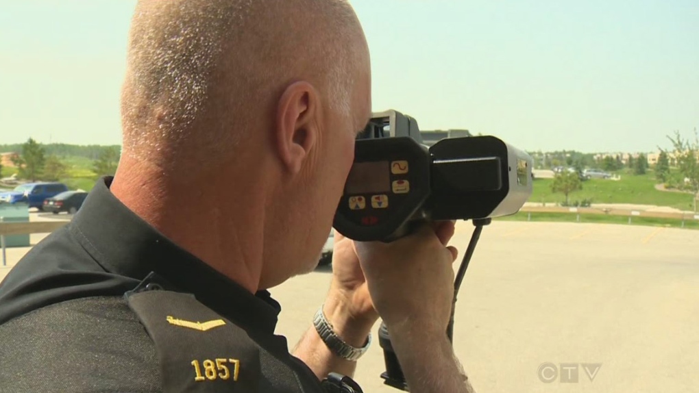CTV Winnipeg: Officers make use of laser gun radar