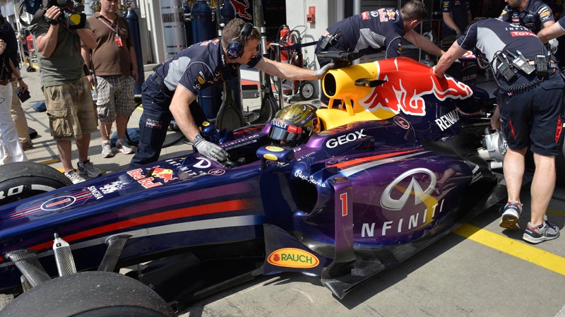 Vettel fastest during German Grand Prix practice