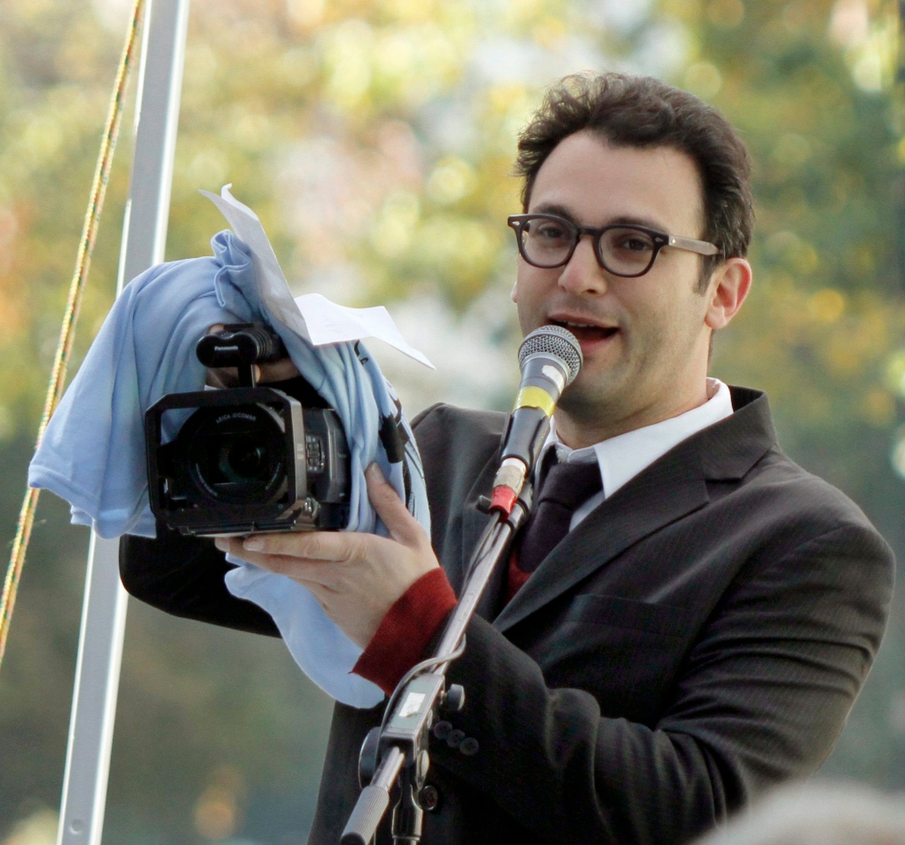  Filmmaker Josh Fox, who made 'Gasland'