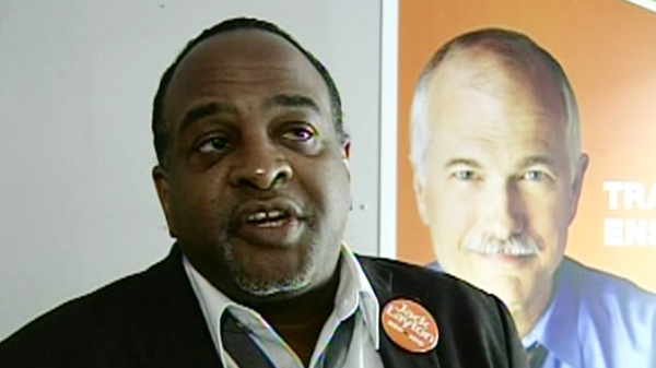 NDP candidate for Jeanne Le Ber, Tyrone Benskin