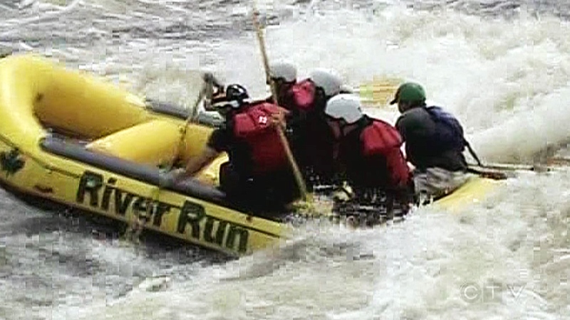 CTV Ottawa: Wet and wild rafting video
