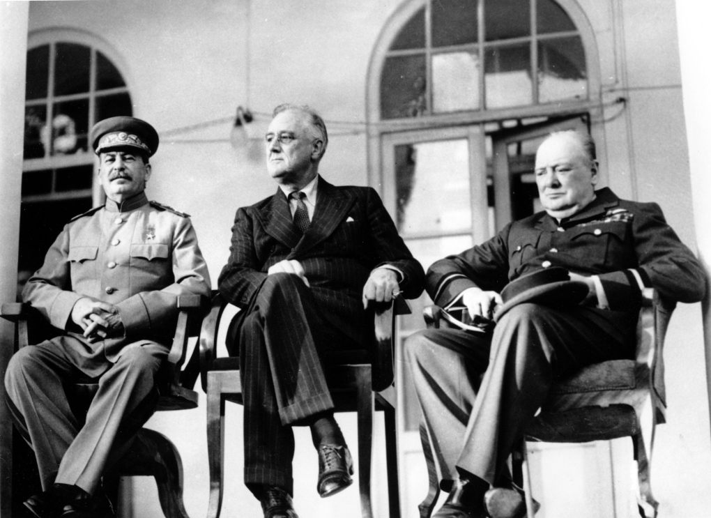Stalin, Roosevelt, Churchill