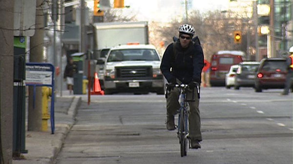 Laurier Avenue will soon have a segregated bike lane extending from Bronson Avenue to Elgin Street. 
