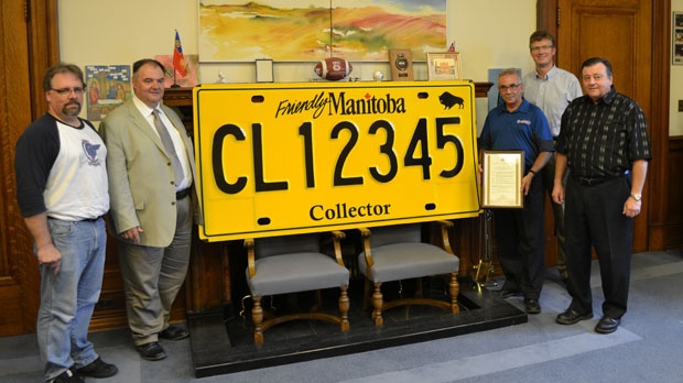 Collector vehicle licence plate
