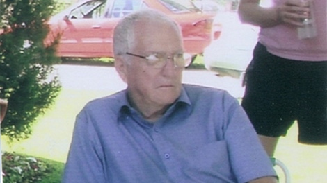 Kenneth Robert Lewis, 85, has been missing since Monday, April 18, 2011. Although he's wearing glasses in this photo, it's believed he no longer wears them.