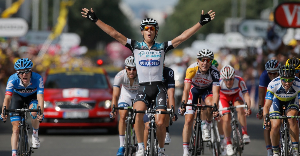 Matteo Trentin wins 14th stage of Tour de France
