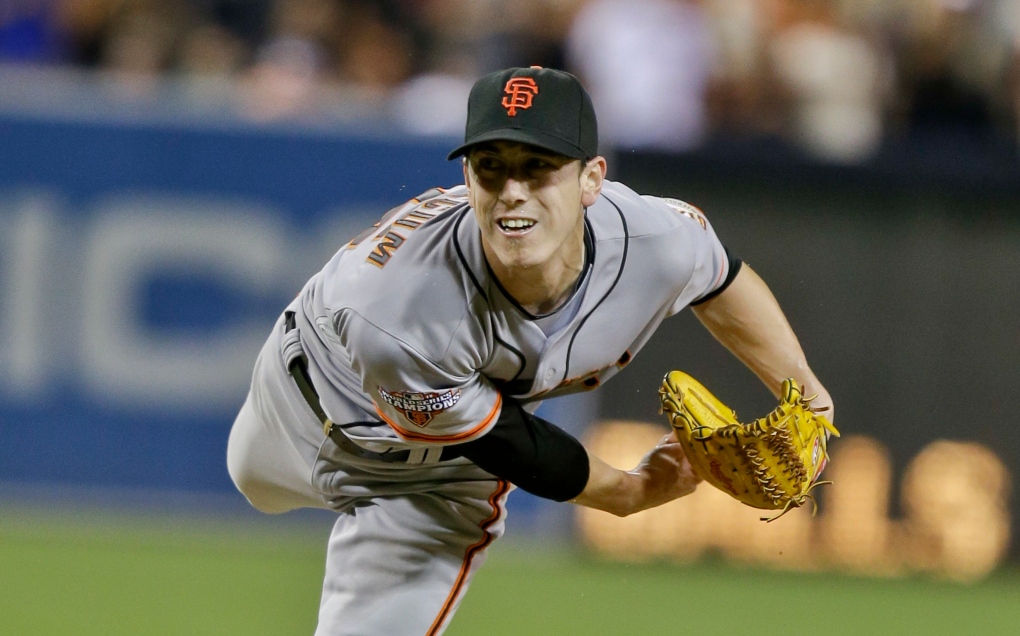Tim Lincecum throws first no-hitter