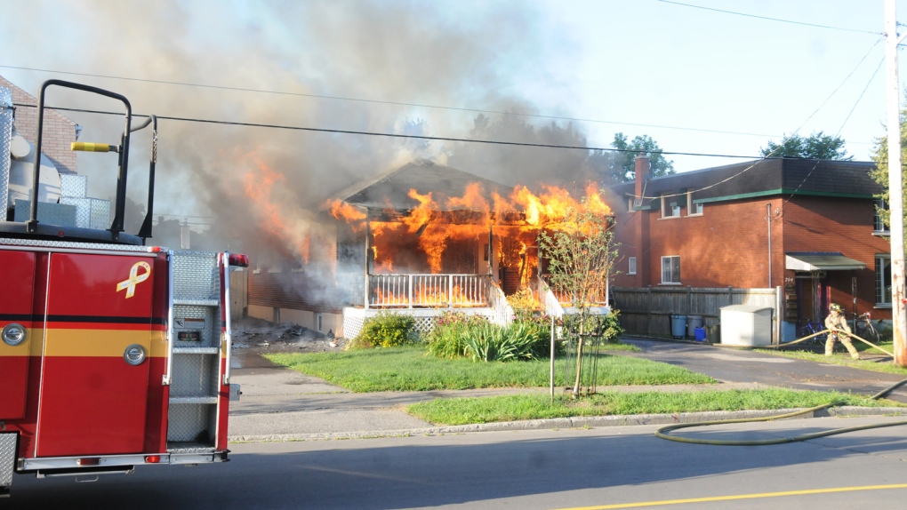 Donald St. house fire