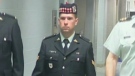 Ex-soldier Matthew Wilcox of Glace Bay, N.S. is seen at a Halifax court on Wednesday, April 27, 2011.