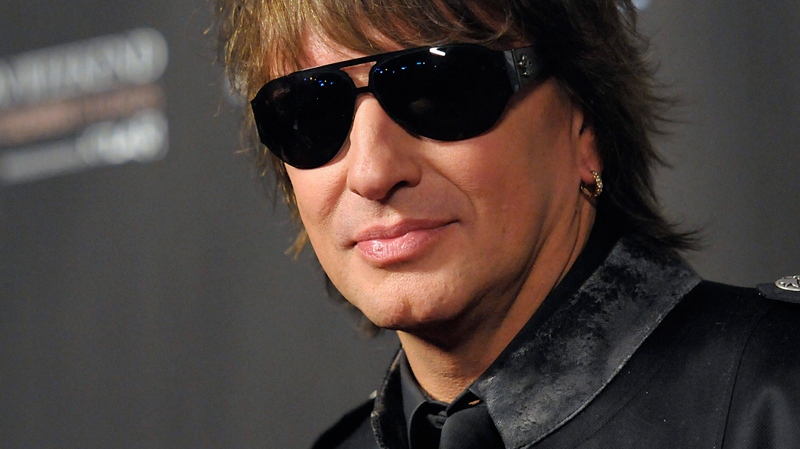 Richie Sambora arrives at the WTB Spring 2011 Fashion Show at Sunset Gower Studios in Los Angeles on Sunday, Oct. 17, 2010. (AP / Dan Steinberg)