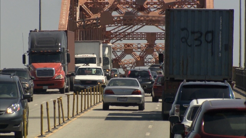 The Pattullo Bridge is closing for at least three weekends over the summer for maintenance. July 19, 2013. (CTV)