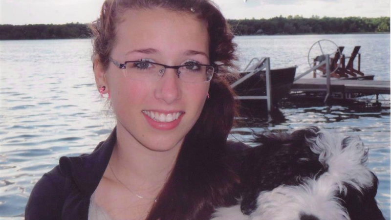 Rehtaeh Parsons is shown in a handout photo from the Facebook tribute page 'Angel Rehtaeh.'