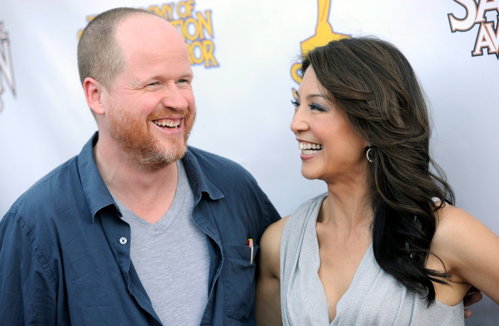 Joss Whedon with cast member Ming-Na Wen