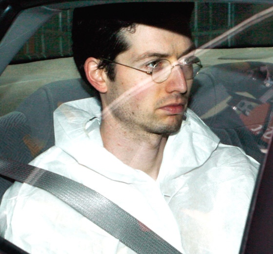 Francis Proulx, 29, arrives at the Quebec City courthouse on Monday, May 19, 2008. (Jean-Fran�ois Desgagn�s/ THE CANADIAN PRESS)
