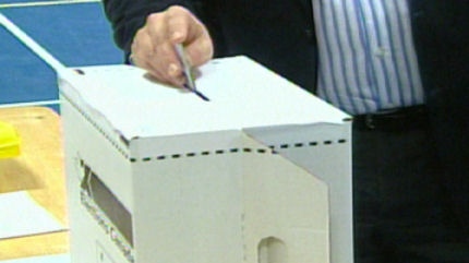 Casting a ballot