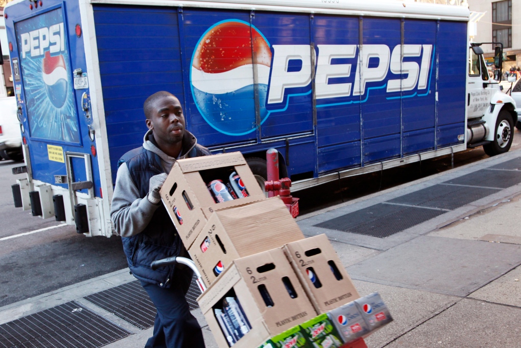Pepsi products, delivery, New York