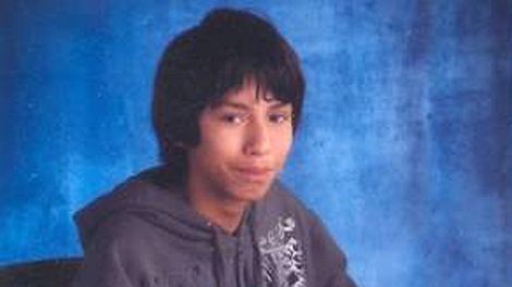 Cody Wolfe is aboriginal, 17 years old, 5 feet 7 inches tall and weighs about 110 pounds. 